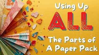 🤍 No Waste Cardmaking: Turning Covers into Stunning Cards!
