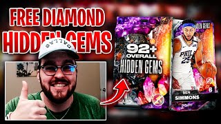 OPENING MY FREE DIAMOND HIDDEN GEM IN NBA 2K25 MyTEAM!!