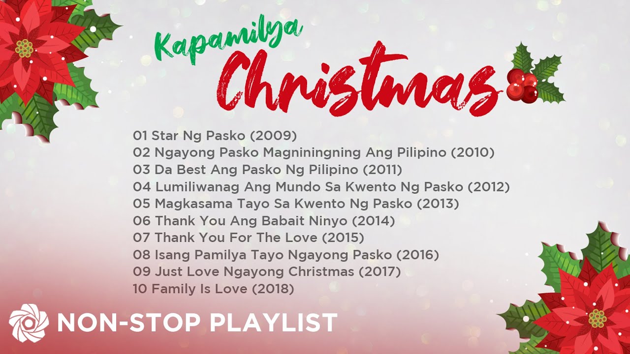 ABS-CBN Christmas Station ID (2009-2018) | Non-Stop Christmas Playlist ...