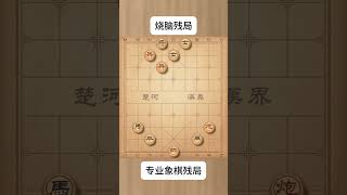 二鬼拍门，居然还可以这样 #象棋残局 #天天象棋 #下棋