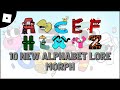 How to get 10 new alphabet lore morph in find the alphabet lore morphs roblox