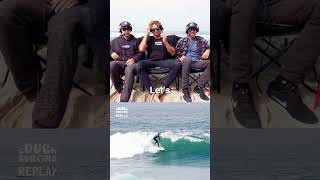 Legendary surfers watch 13yo kid score lowers