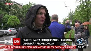 Părinții caută soluții pentru perioada de grevă a profesorilor: Este foarte greu