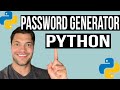 How to Create Simple Password Generator in Python - Python Tutorial