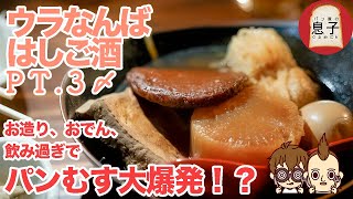 【難波 食べ歩き】ヘベレケにオススメな超染み渡るおでん居酒屋・立ち飲み海鮮居酒屋〜Part3〜3軒目などに持ってこい！