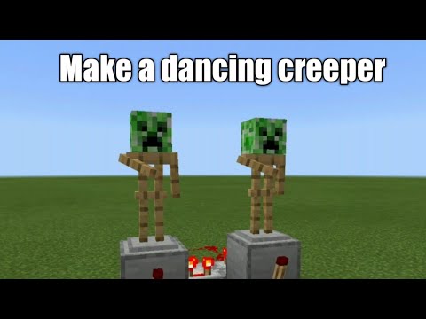 Make A Dancing Creeper Minecraft Tutorial Youtube