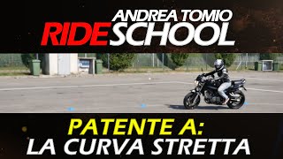 Lezione n.8 - Circuito d'esame patente A - La curva stretta!