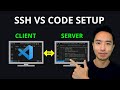 SSH VS Code Setup to Connect to Remote PC (Terminal or View Files in VS Code Explorer)