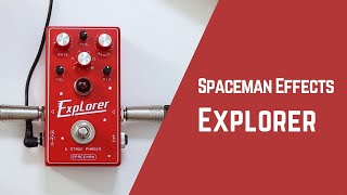 Spaceman Effects Explorer | 6 Stage Optical Phaser | In-depth Demo