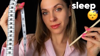 ASMR Measuring Your Face & sketching you for SLEEP, Personal Attention