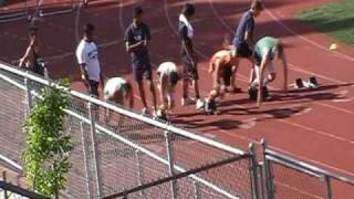 League Prelims 2010 - VB 100M Dash - Heat 4