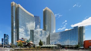 Inside the Aria Resort in Las Vegas