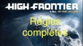 HIGH FRONTIER 4 ALL : Elric entre en politique ! Partie complète 💫 - Cycle1/4- JdP [Fr]