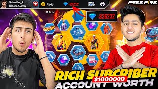 Richest Subscriber Acccount In Free Fire 😍 Buying All New Bundle Rich To Rich 😂 - Garena Free Fire