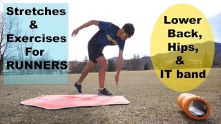 KEY EXERCISES AND STRETCHES FOR RUNNERS: REDUCE LOWER BACK/HIP/KNEE PAIN | Sage Running