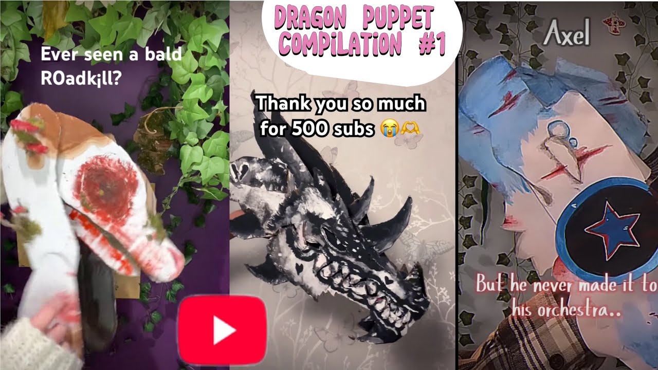 Dragon Puppet Compilation 1 Youtube