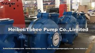 Tobee 8/6 AH and 6/4 AH, 4/3 AH slurry pumps and spares