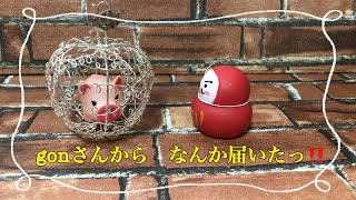 gonさんから　なんか届いたっ‼️【頂き物】