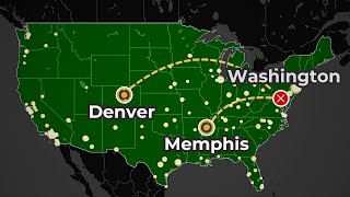 These Cities Would be Better for the Capital. I Check How Well-placed the Capitals are (Americas)