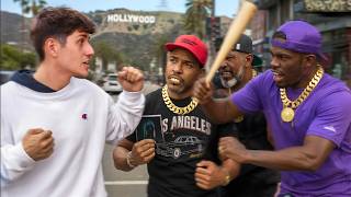 I Exposed Scammers in Hollywood! *attacked*