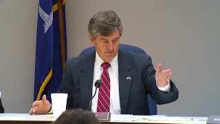 Sparks fly between councilman, sheriff candidate at meeting