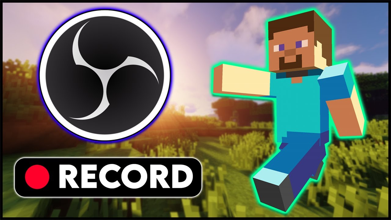 How To Record Minecraft With Obs Tutorial Youtube