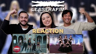 FIRST TIME reacting to LE SSERAFIM 르세라핌(FINALLY)!! ANTIFRAGILE goes hard 😲😲😲