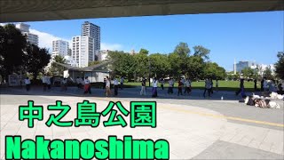 【大阪】日曜日の中之島公園を散策   Osaka Walk in Nakanoshima Park on Sunday