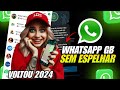 WhatsApp GB atualizado 2024 Sem Espelhamento !!!