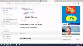 Parsing XML files | Python for Data Science Tutorial | Open Knowledge Share