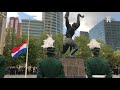 op het plein 1940 in rotterdam vond de dodenherdenking plaats bij het beeld van zadkine