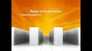 Array PowerPoint Template by PoweredTemplate.com