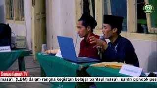 kegiatan belajar bahtsul masail santri bab wakaf makam [ part 1]