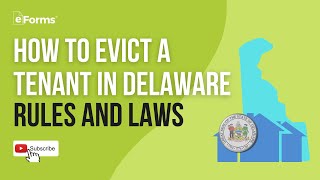 How to Evict a Tenant In Delaware