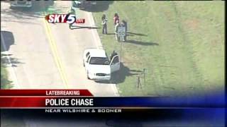 Police Chase Ends In NE Oklahoma City