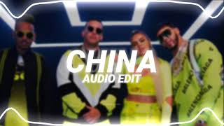 china - anuel aa, ozuna, karol g, j balvin & daddy yankee [edit audio]