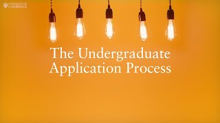 The Undergraduate Application Process at Cambridge University | #GoingToCambridge