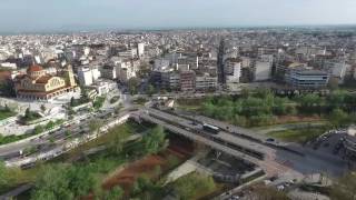 Larisa Greece from above