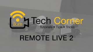 Ikan Corp: Tech Corner - PD Movie Remote Live 2 Lens Control System