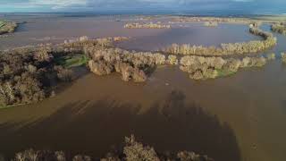 Fremont Weir helping Sacramento Valley Flood Control