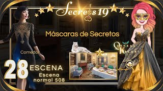 🃏Escenas 28🃏🗝️Secretos 19🗝️ 🎭Máscaras de Secretos🃏Comedor🎭 🔎June's Journey Español🔍 ⭐✨¡Suscríbete!⭐✨