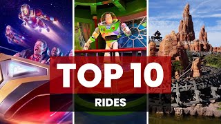 Top 10 rides at Disneyland Paris in 2024
