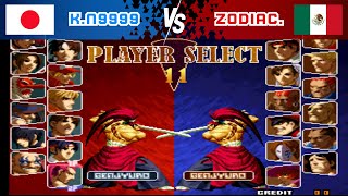 SNK vs. Capcom - SVC Chaos - K.N9999 vs Zodiac.