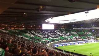 Celtic Fans | Green Brigade | Display/Tifo | Celtic vs Motherwell