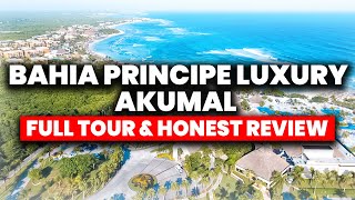 NEW | Bahia Principe Luxury Akumal Mexico | (HONEST Review & Tour)