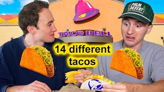 Every Taco from Taco Bell (tested by amateur food critics)