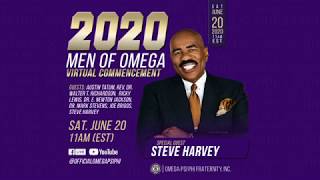 Steve Harvey | 2020 Men of Omega Virtual Commencement | with ΩΨΦ