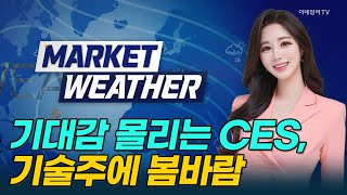 기대감 몰리는 CES, 기술주에 봄바람 [마켓웨더] | Market Now 3 (20250107)