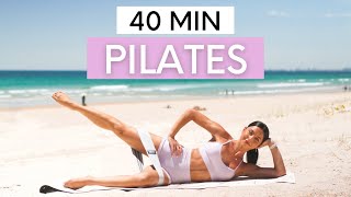 40 MIN FULL BODY WORKOUT || Intermediate Pilates With Mini Band (Optional)