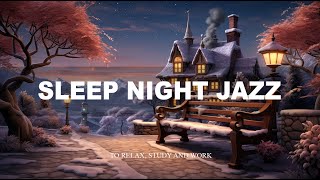 Tender Midnight Jazz Piano Music with Gentle Spring Jazz Music \u0026 Ambience Rain for Sleep, Unwind